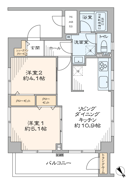 エステート吉祥寺 3方角部屋 窓の多い家 東京の高級中古マンション リノベーションマンションの Mitaina ミタイナ