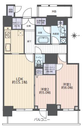 勝どきビュータワー 駅直結で暮らしやすいタワーマンション 東京の高級中古マンション／リノベーションマンションの【mitaina（ミタイナ）】