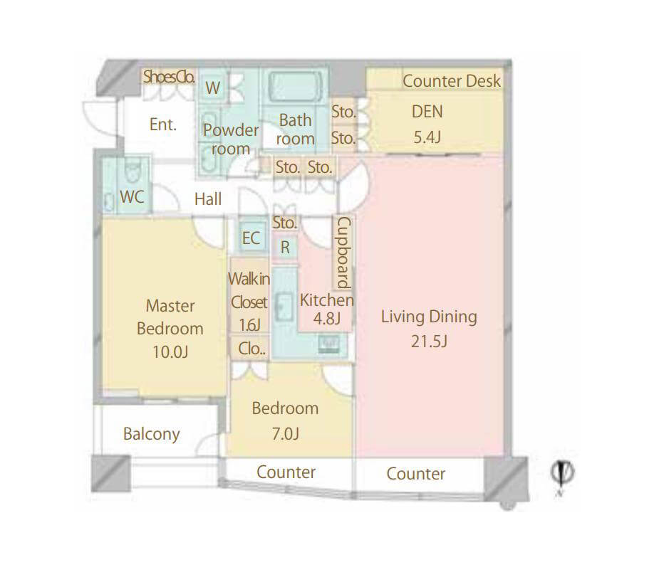 パークコート赤坂ザタワー 赤坂御用地・迎賓館を望む開放的な眺望 東京