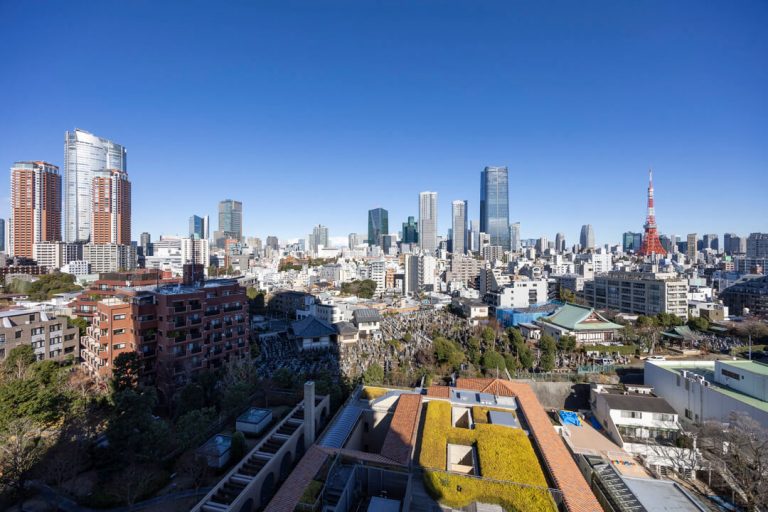 バルコニー眺望（リビング側）