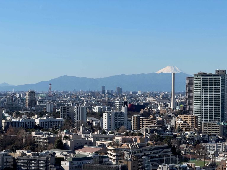 白金ザ・スカイ　2023年築！27階部分の南向き・富士山も望める3LDK