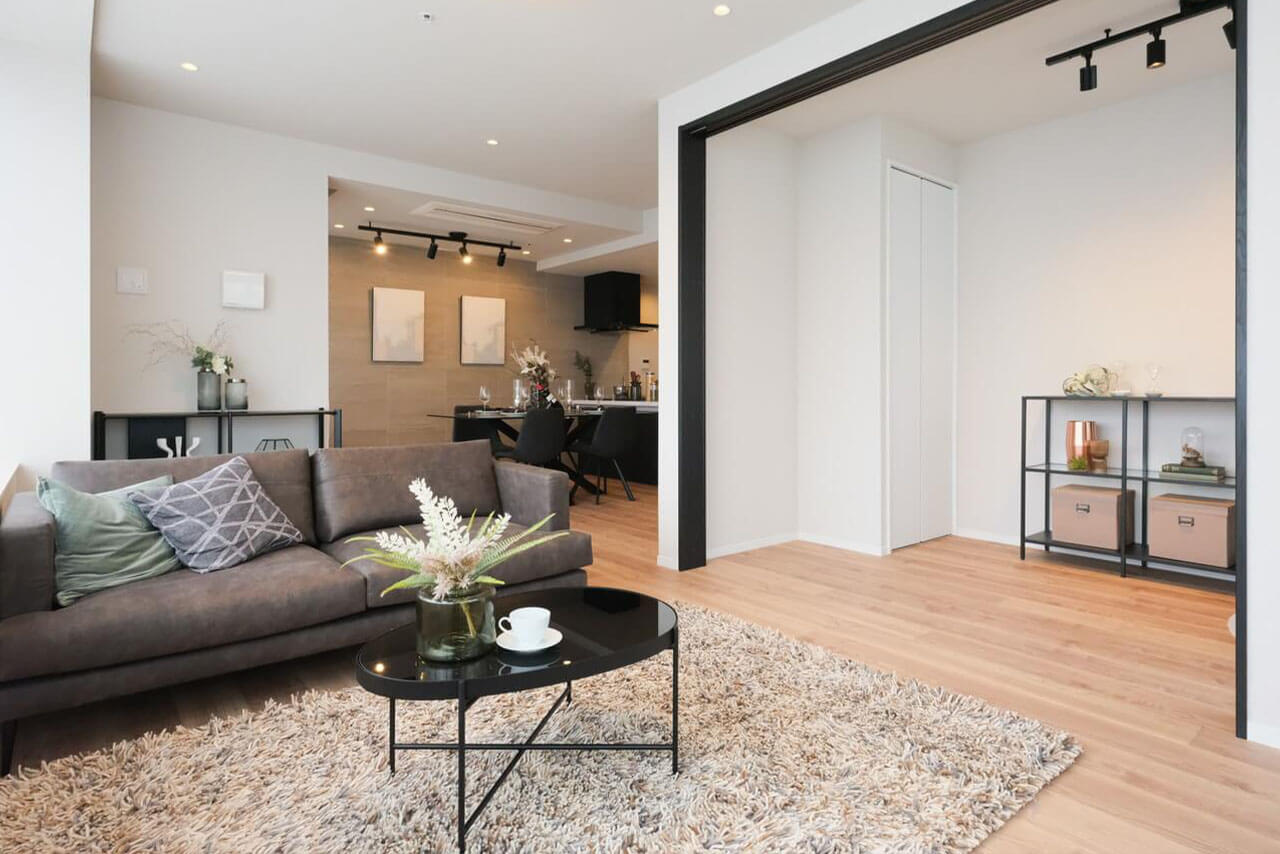 芝浦アイランドグローヴタワー LDK25帖超え、大きな窓と見晴らし