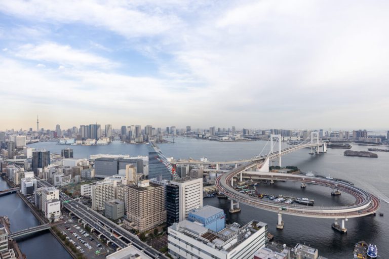 芝浦アイランドケープタワー　スカイツリー・レインボーブリッジ・東京湾を一望する130㎡超えの最上階・角部屋