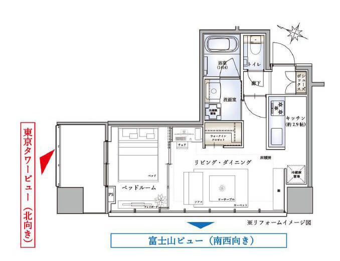  間取り図