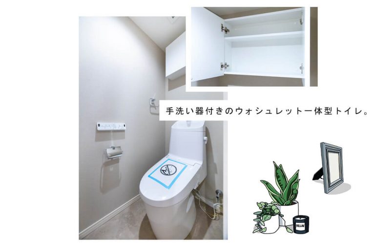 イトーピア三田のトイレ