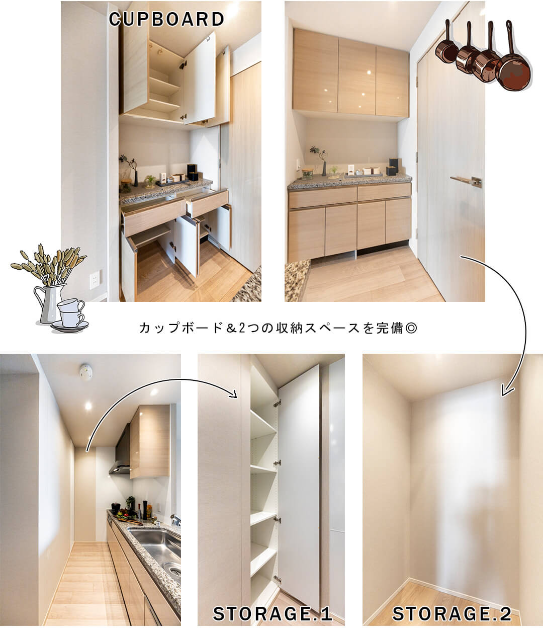 パークタワー晴海のキッチン