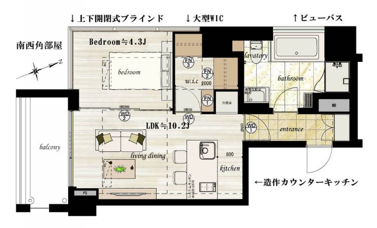 間取図