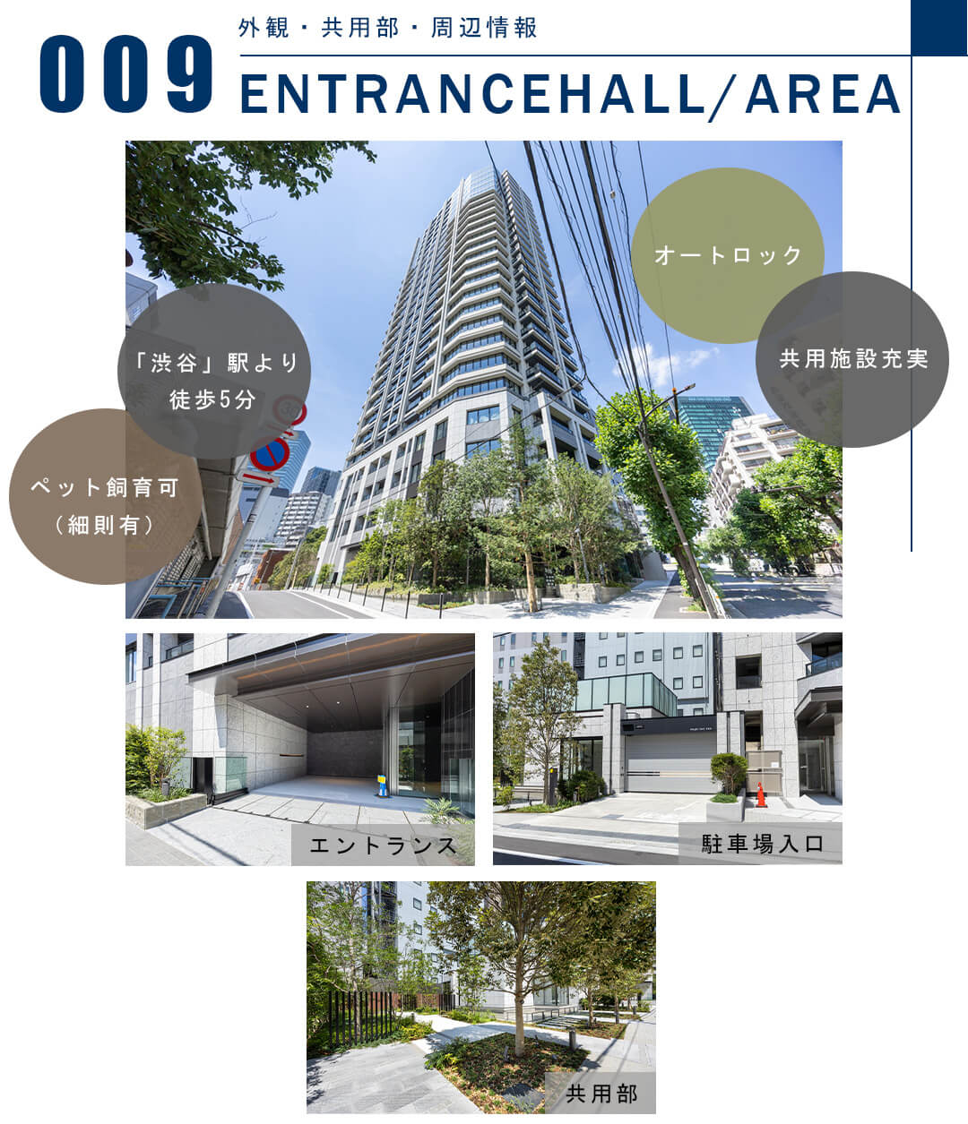 009外観,共用部,周辺情報,ENTRANCEHALL,AREA