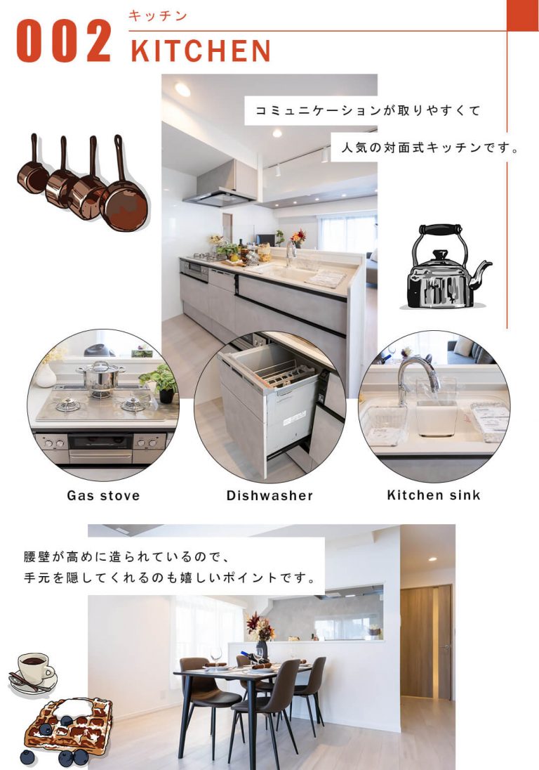 002キッチン,KITCHEN