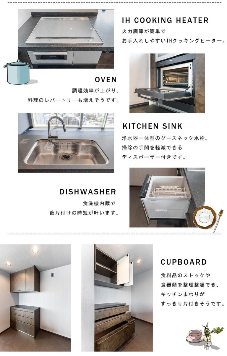 THE ROPPONGI TOKYOのキッチン