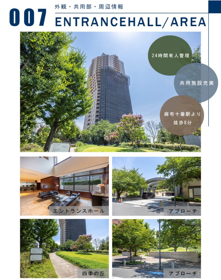 007外観,共用部,周辺情報,ENTRANCEHALL,AREA