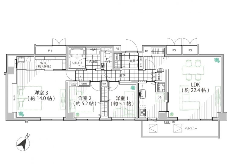 間取図