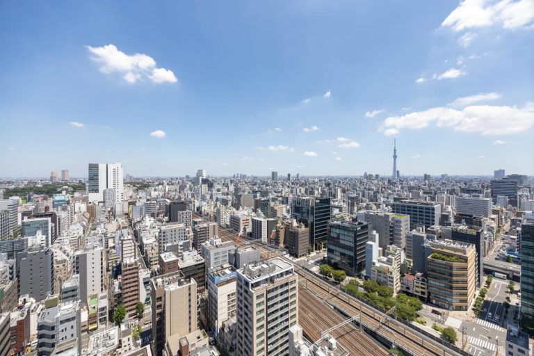 バルコニー眺望