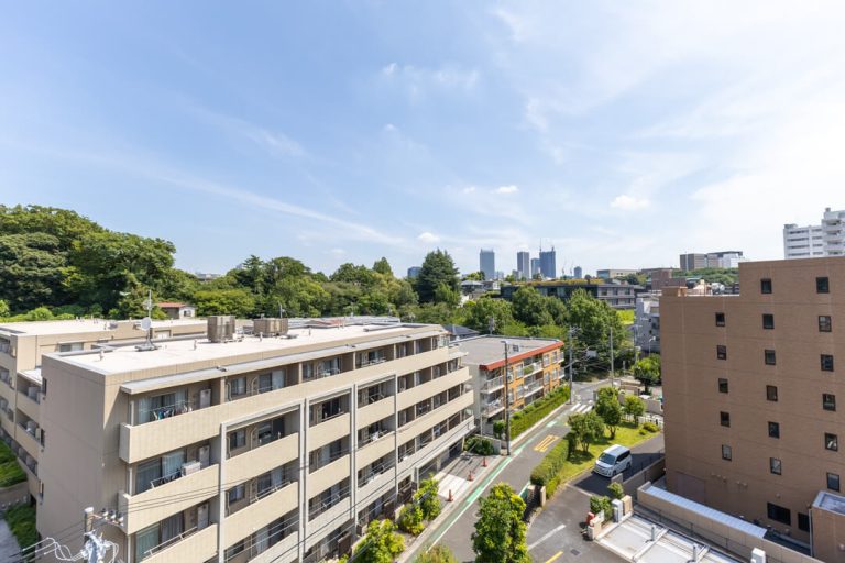 高田馬場　おとめ山公園の景観を望む、最上階の3方角部屋