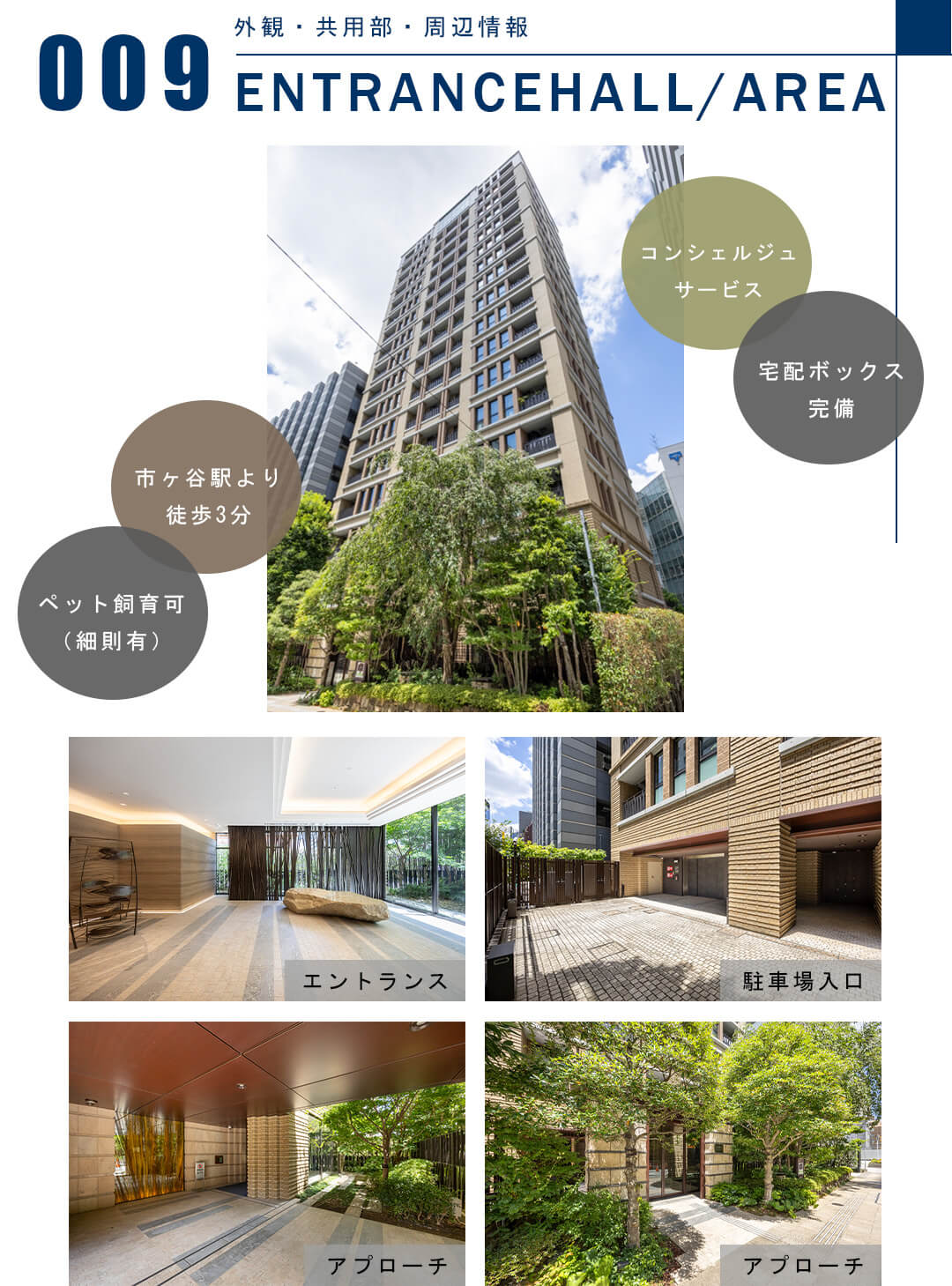 009外観,共用部,周辺情報,ENTRANCEHALL,AREA