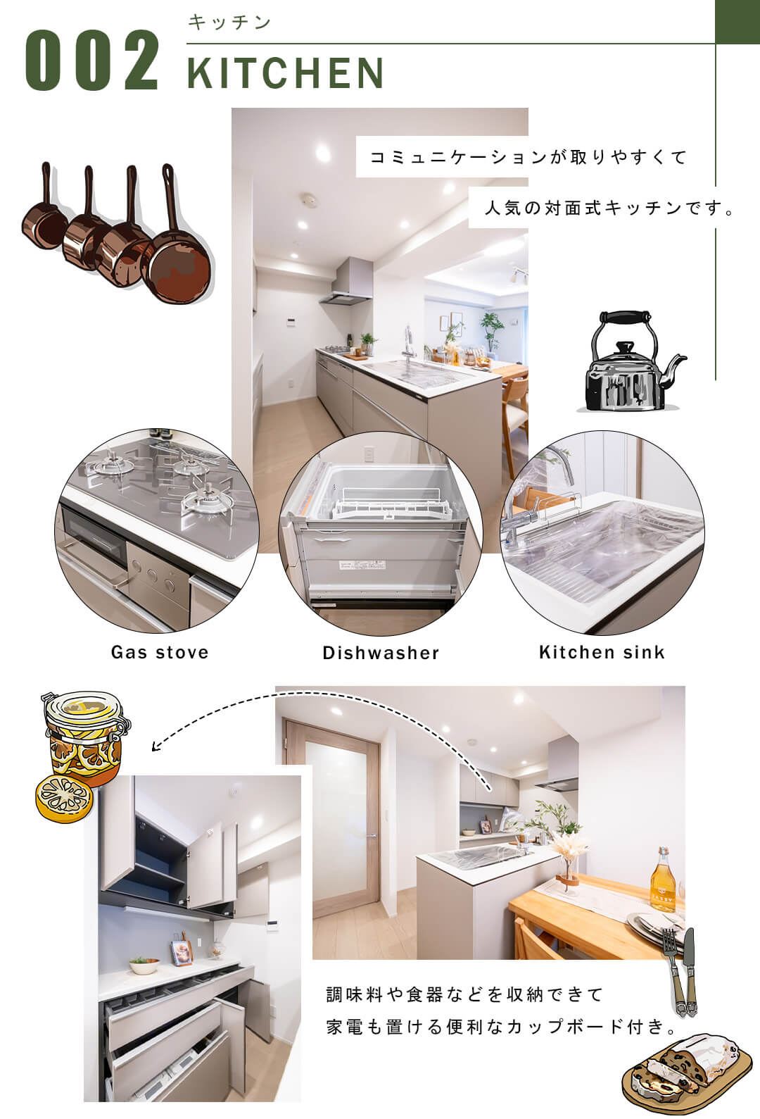 002キッチン,KITCHEN