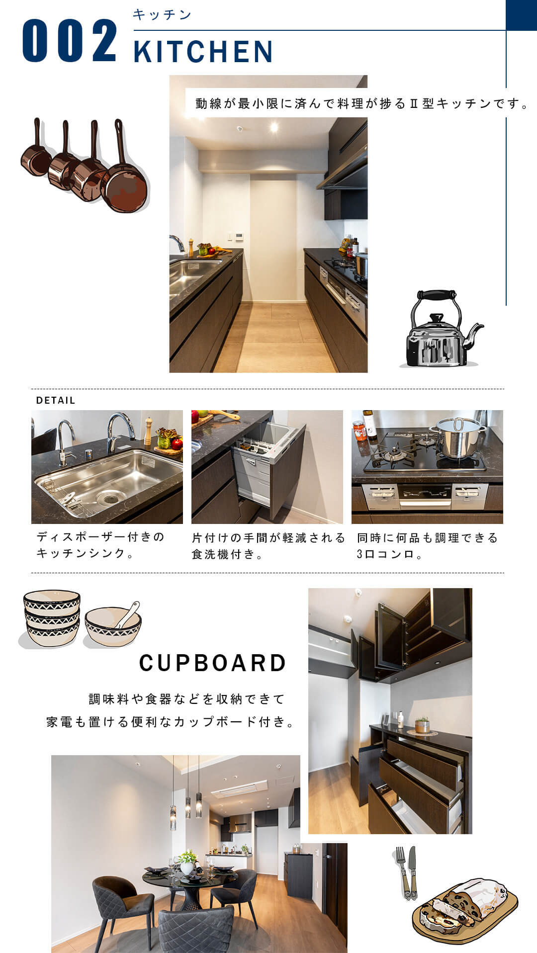 002キッチン,KITCHEN
