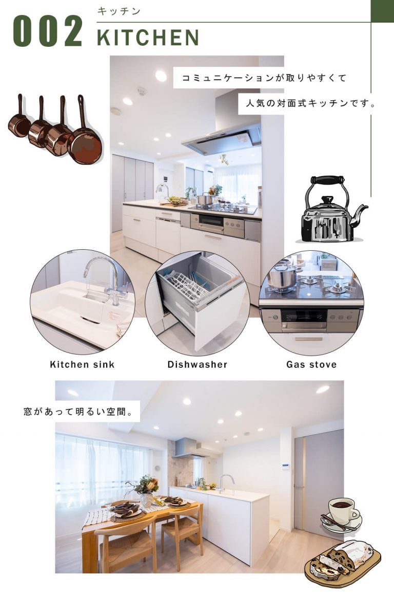 002キッチン,KITCHEN