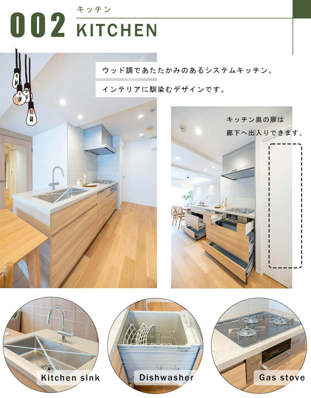 藤和薬王寺ホームズのキッチン