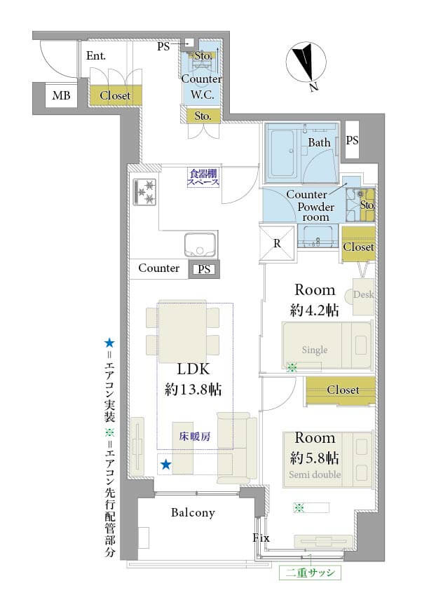  間取り図
