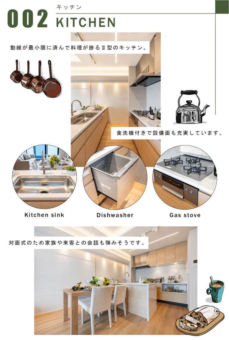 002キッチン,KITCHEN