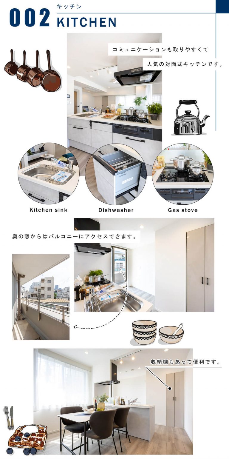 002キッチン,KITCHEN