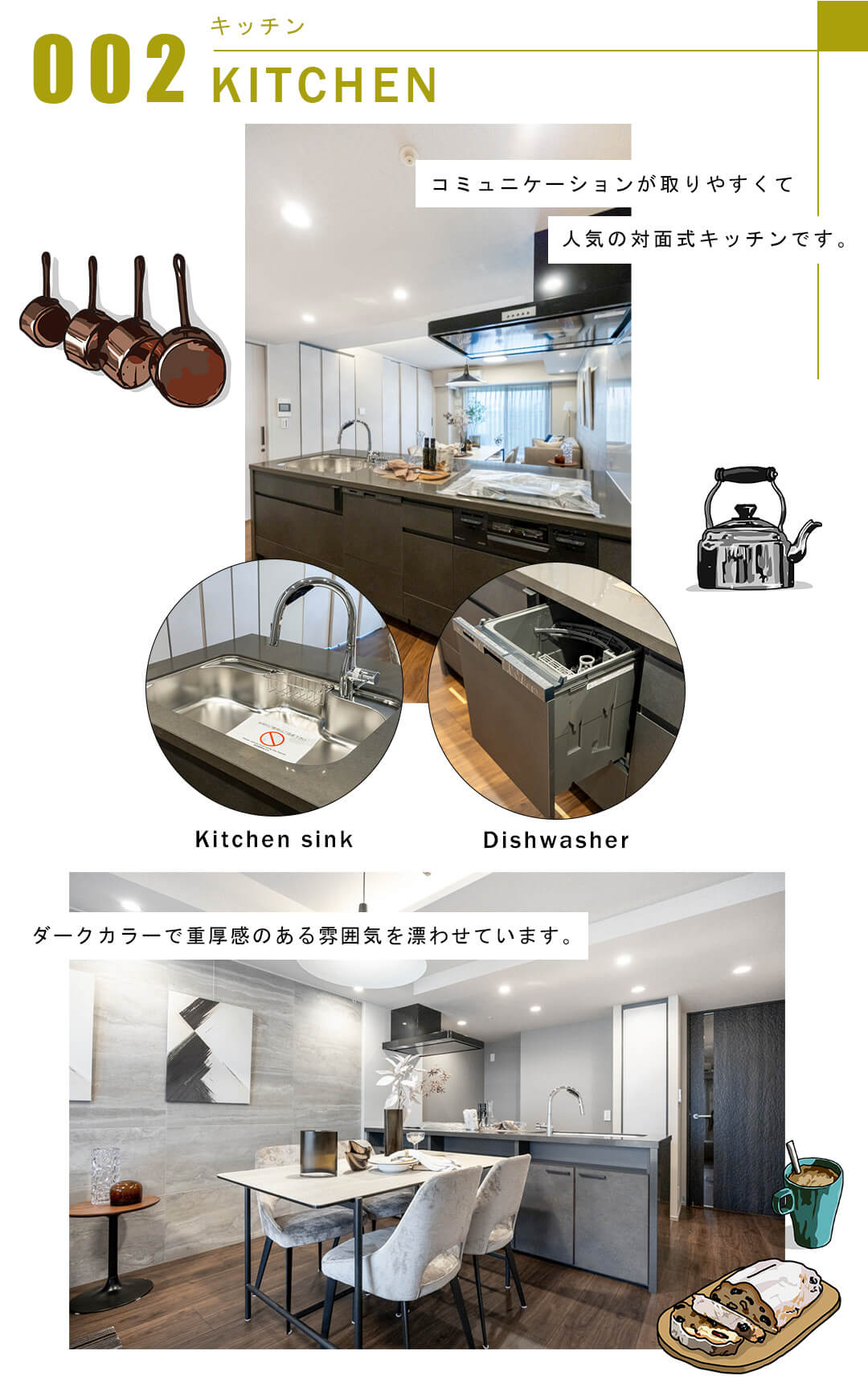 002キッチン,KITCHEN