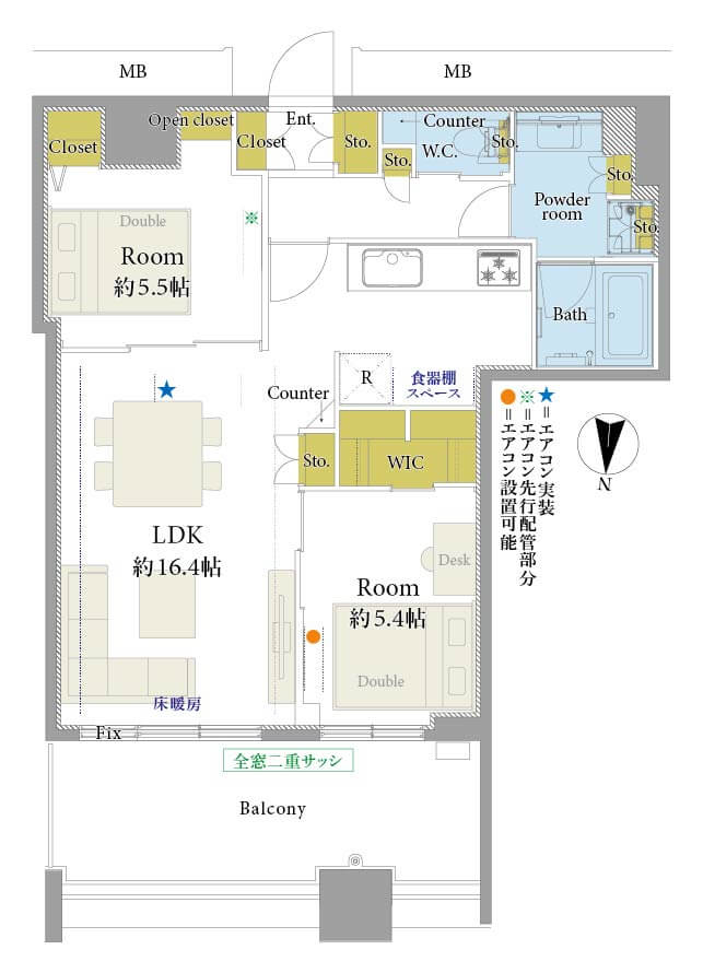  間取り図