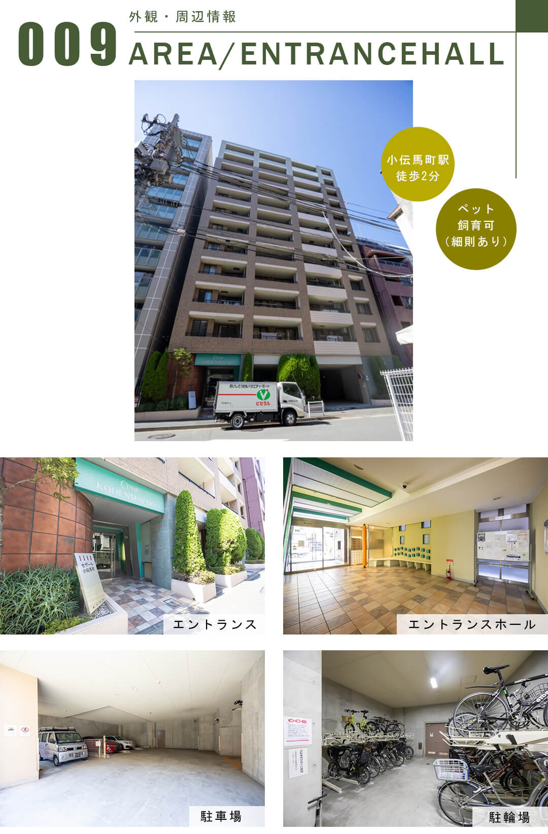 セザール小伝馬町の外観・周辺情報