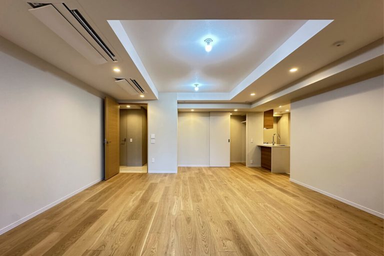 ウエリス代官山猿楽町テラス 約100㎡のゆとりある2LDK、収納豊富ですっきりとした暮らし