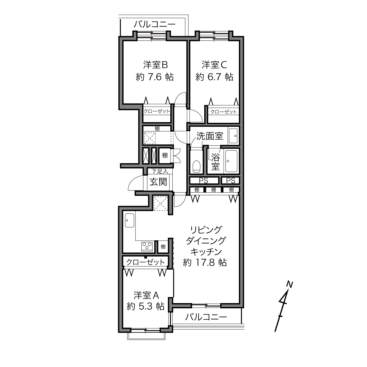代々木上原 豊かな緑と感性が息づく街 間取図