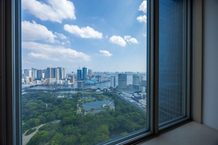 リビングダイニングからの眺望