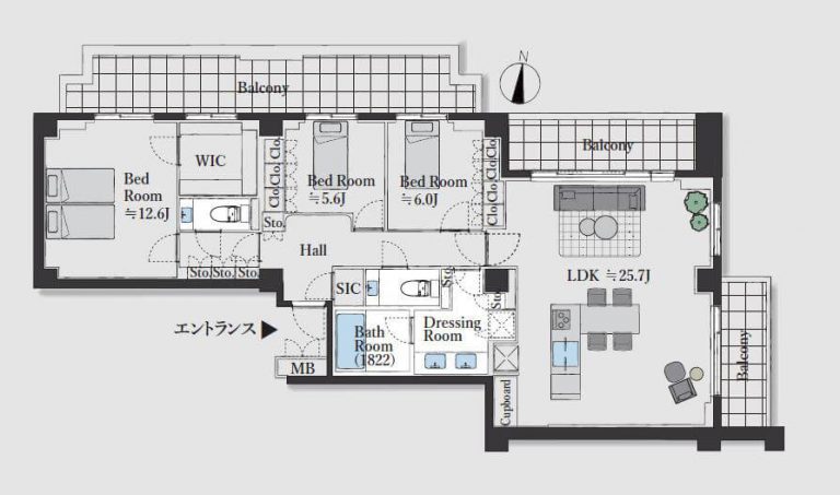 間取図