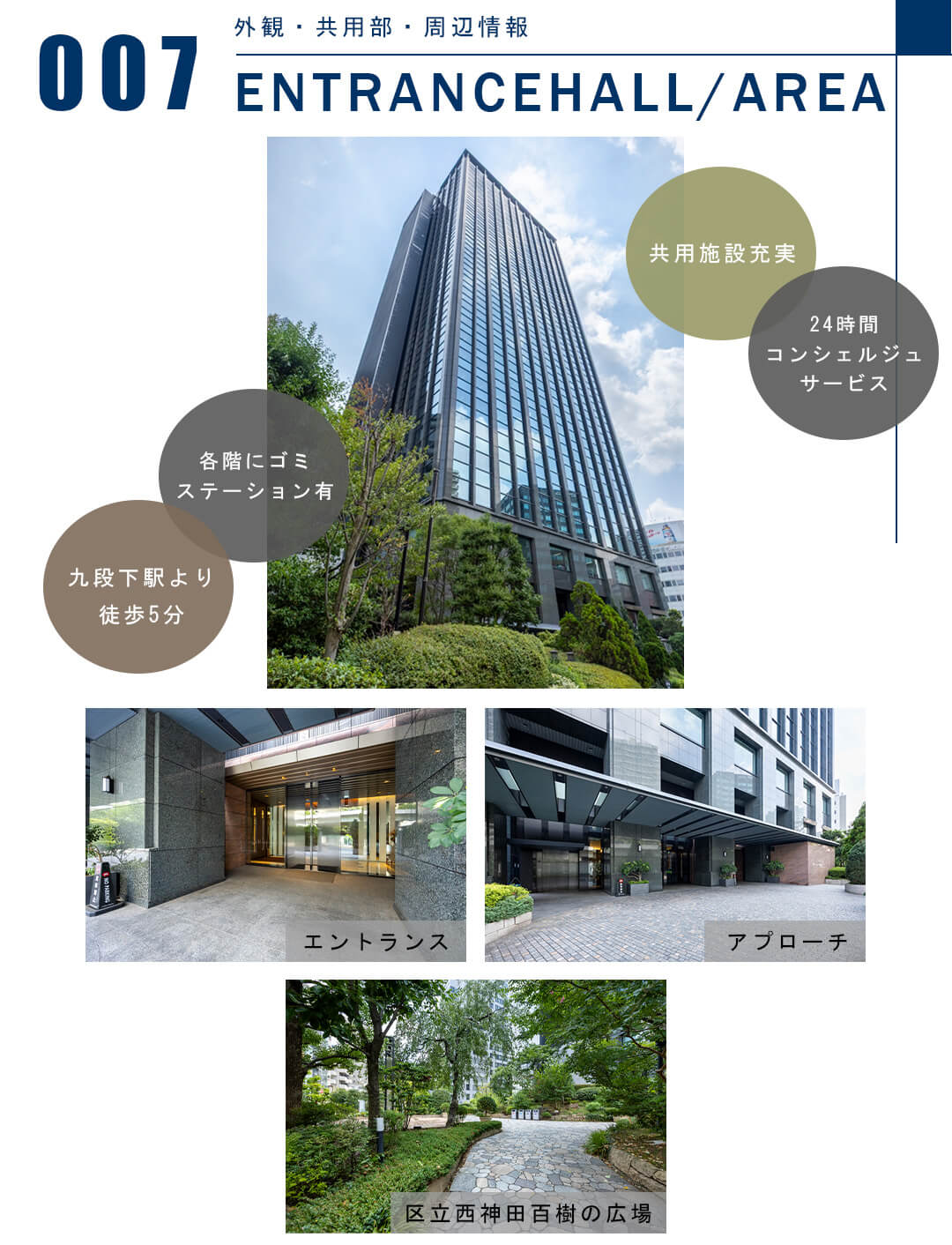 007外観,共用部,周辺情報,ENTRANCEHALL,AREA