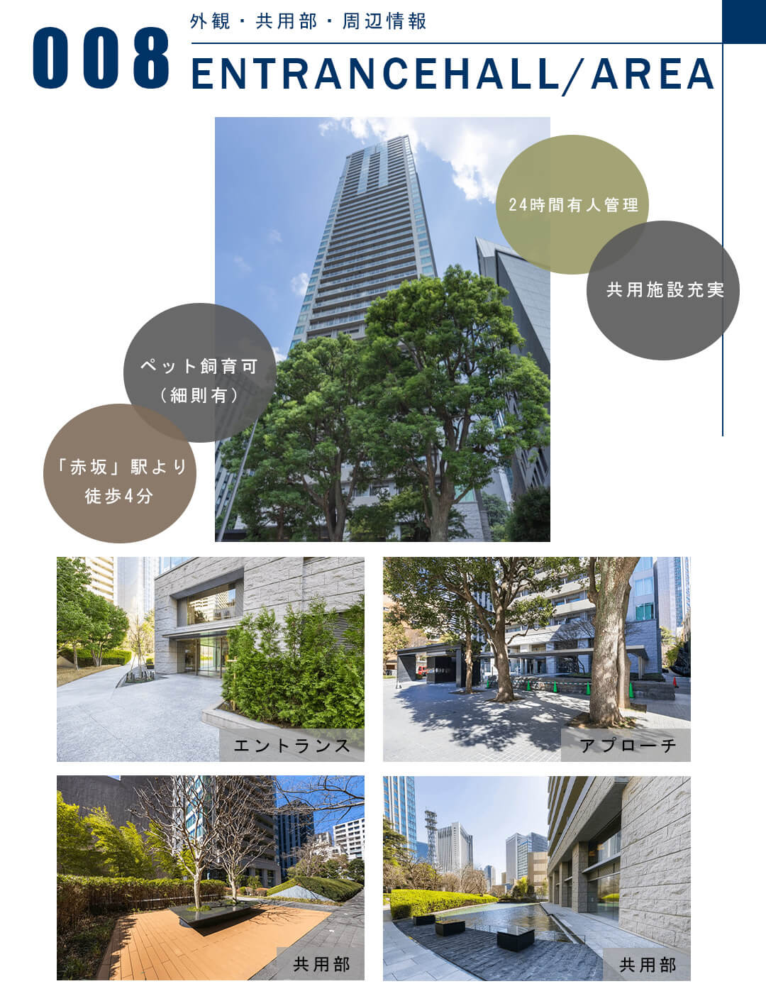 008外観,共用部,周辺情報,ENTRANCEHALL,AREA