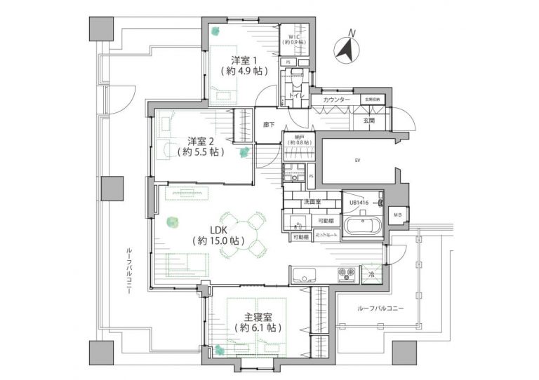 間取図