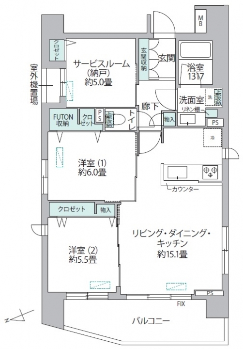  間取り図