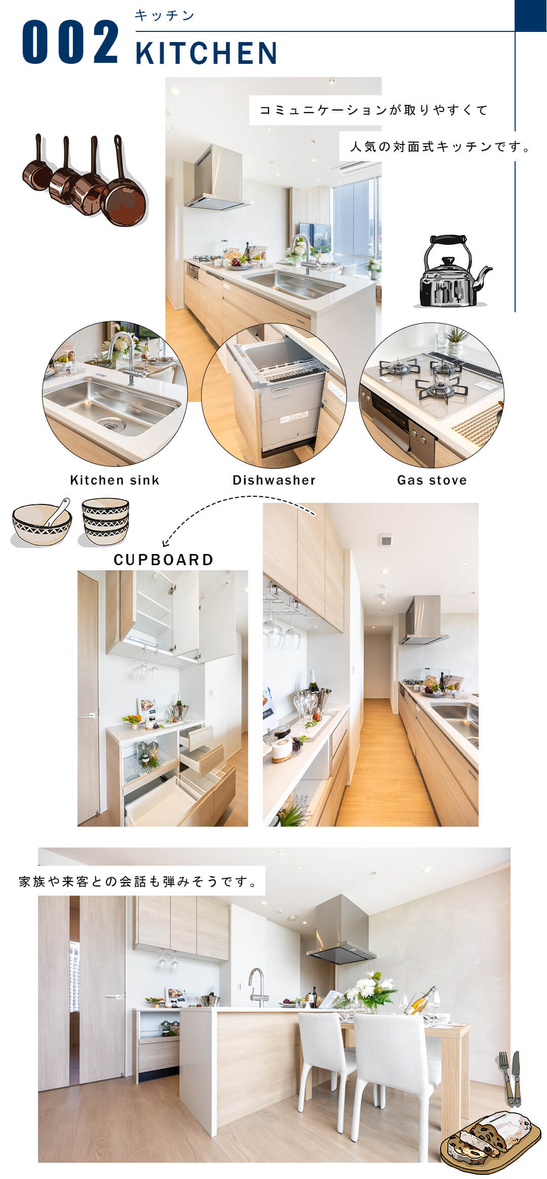 002キッチン,KITCHEN