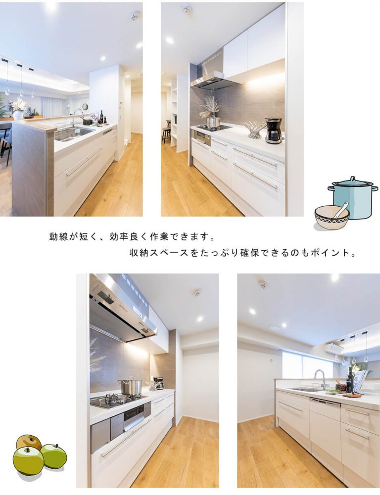 南青山パーク・マンションのキッチン