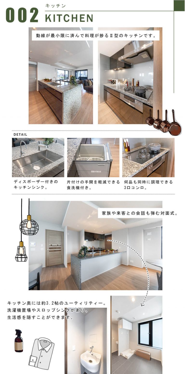 002キッチン,KITCHEN