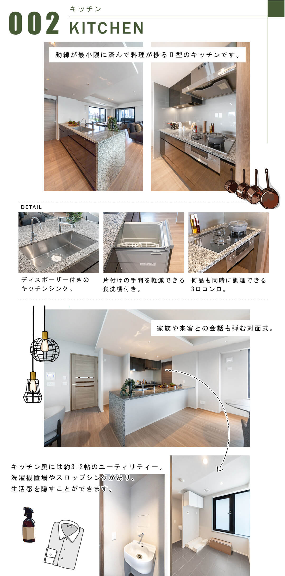 002キッチン,KITCHEN
