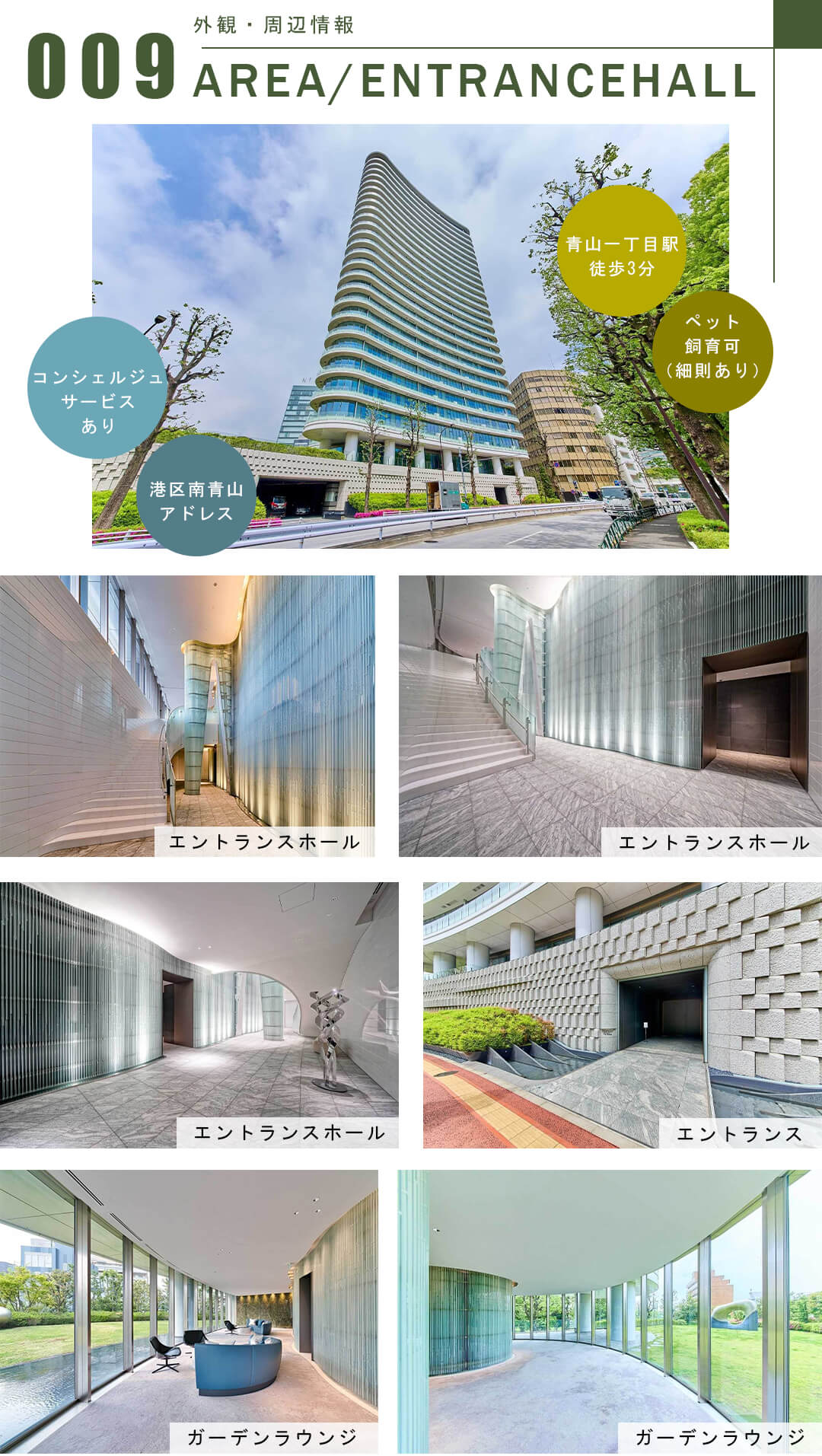 パークコート青山ザタワーの外観・周辺情報
