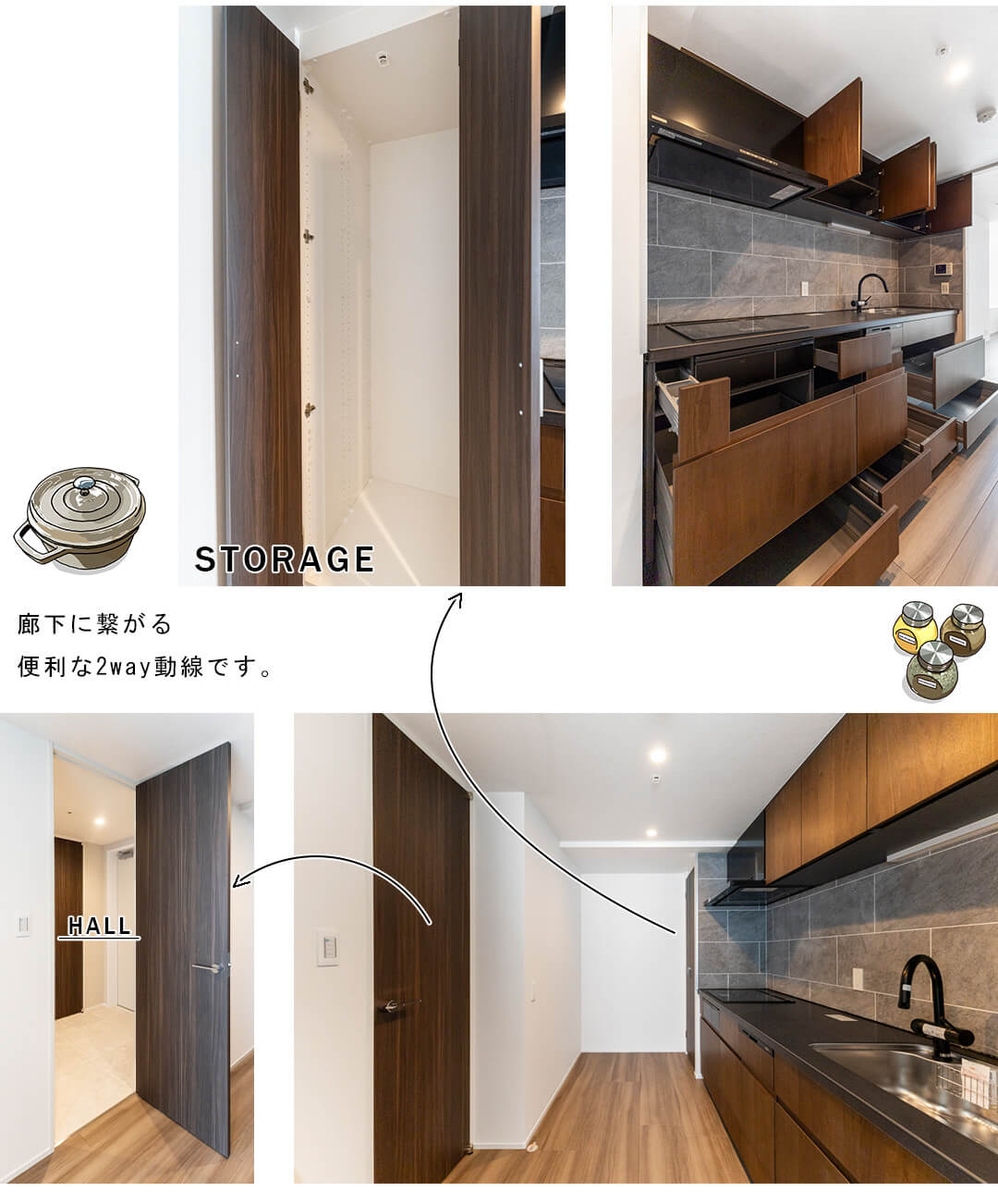 THE ROPPONGI TOKYOのキッチン