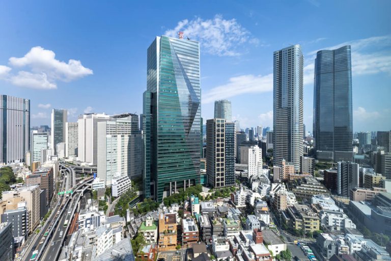 リビングダイニングからの眺望