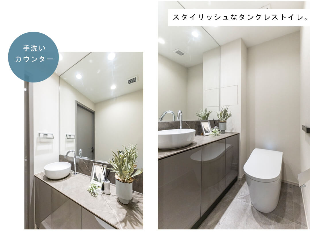 プレミスト南平台のトイレ