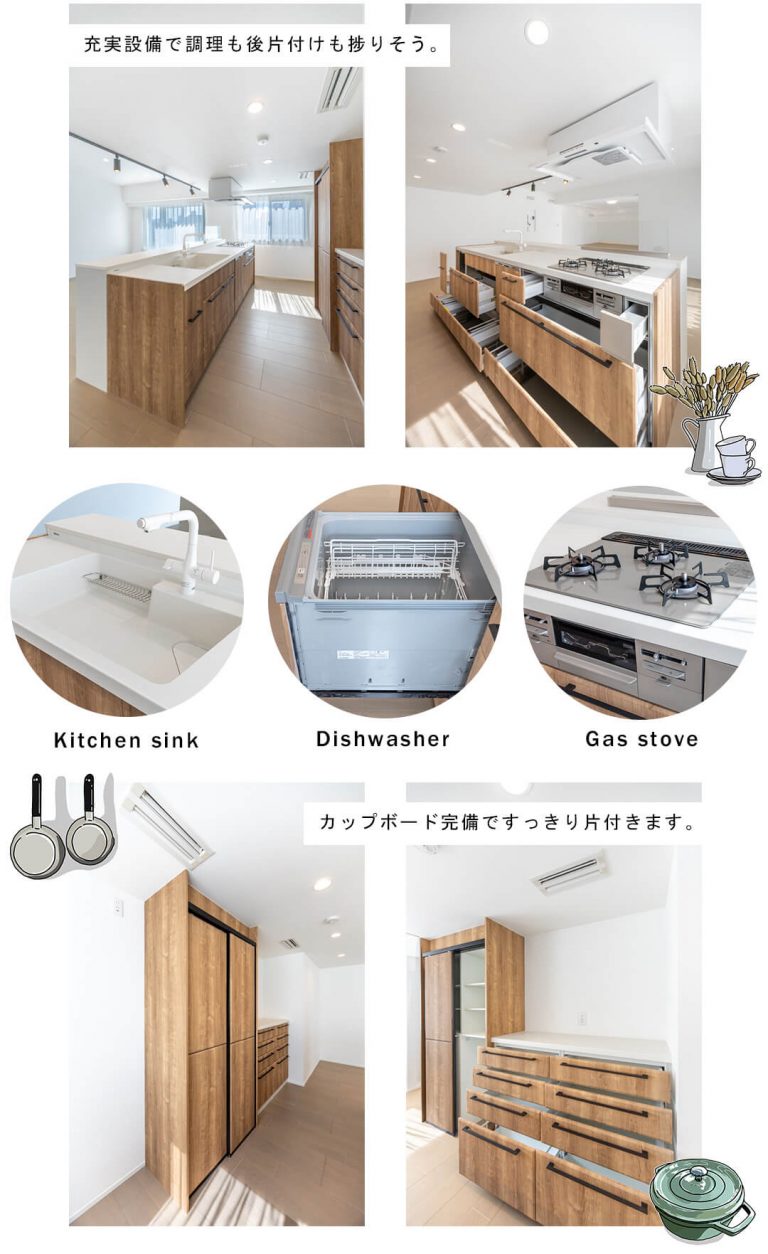 高輪ホームズのキッチン
