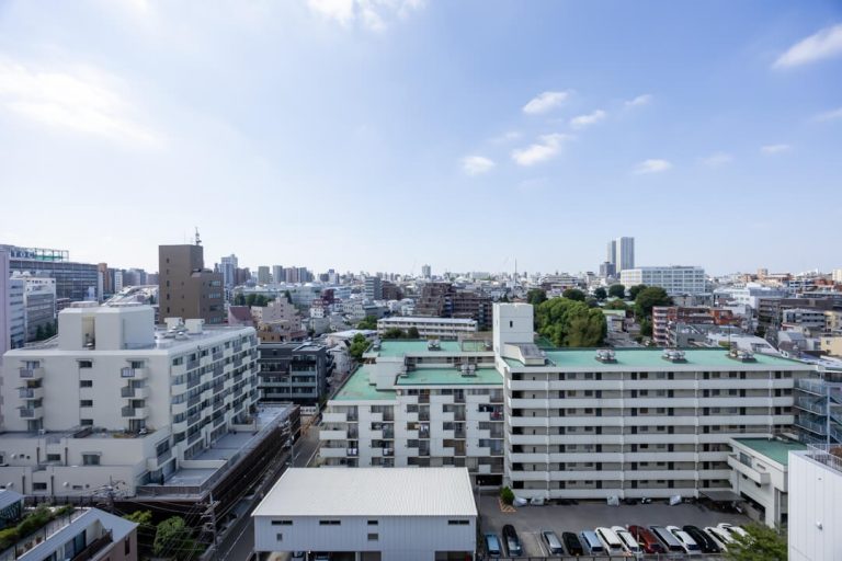バルコニー眺望