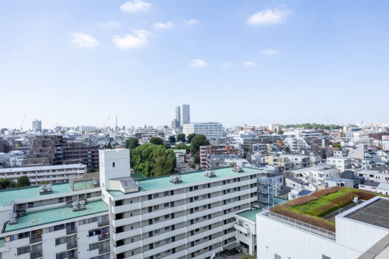 バルコニー眺望