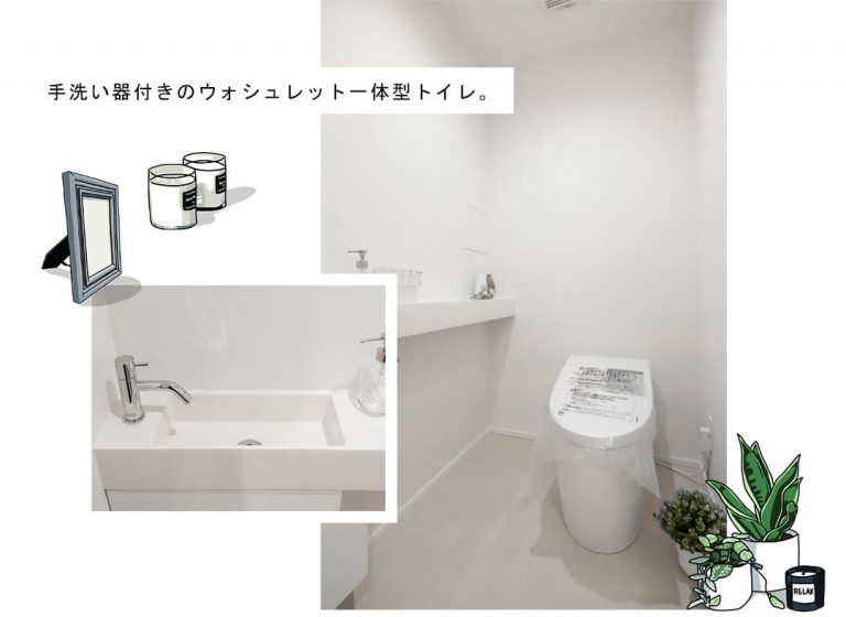 グランヴェール弦巻のトイレ