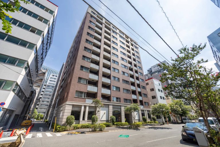 八丁堀　リバーサイドマンションの3LDK角住戸
